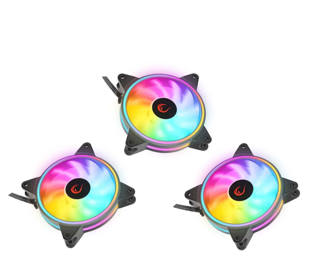 RAMPAGE Coolwind F3 Triple Pack 3x120mm - 1325186 - zdjęcie 2